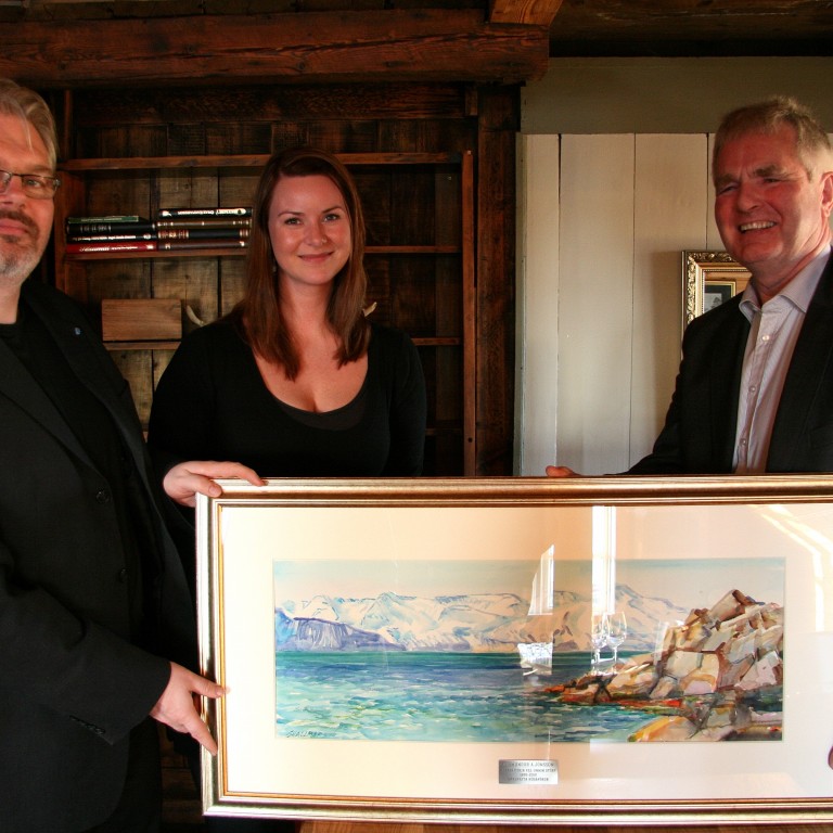 Guðmundi A. Jónssyni þökkuð vel unnin störf í þágu Orkuveitunnar síðastliðin 34 ár.