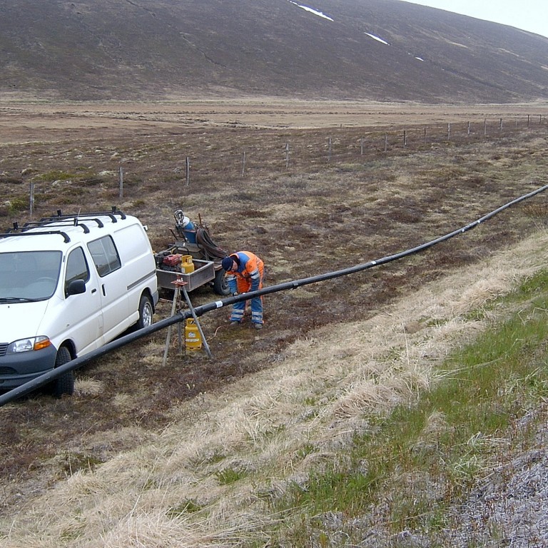 Lögn í Brúnahlíð- endurbætur