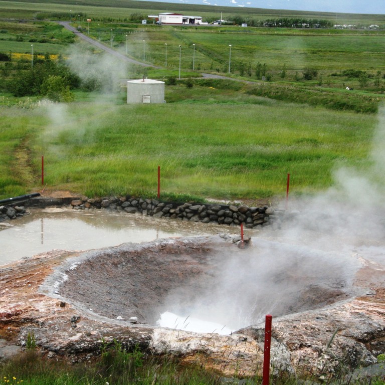 Yztihver eftir gos, sumar 2013